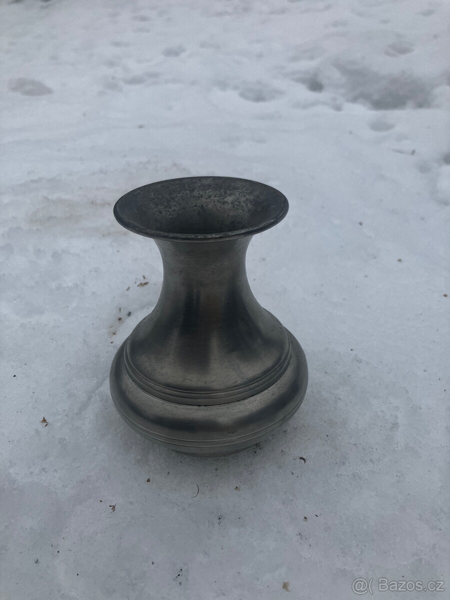 Cinove hrnky-cinova vazicka mala - 4