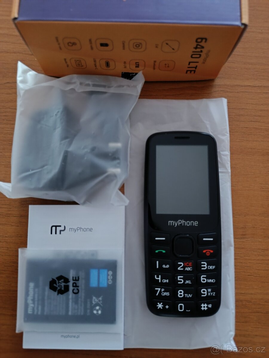 Tlačítkový telefon myPhone 6410 LTE černý - 4
