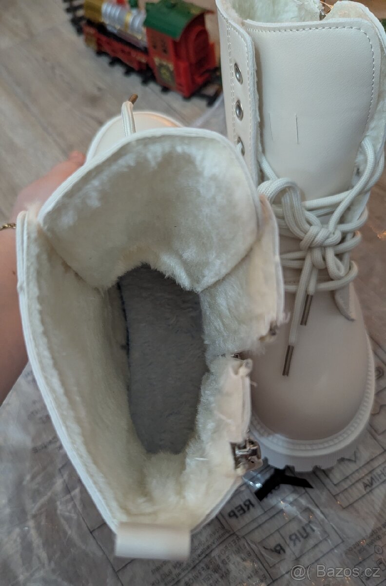 Zimní/podzimní dámské boty vel.35 - 4
