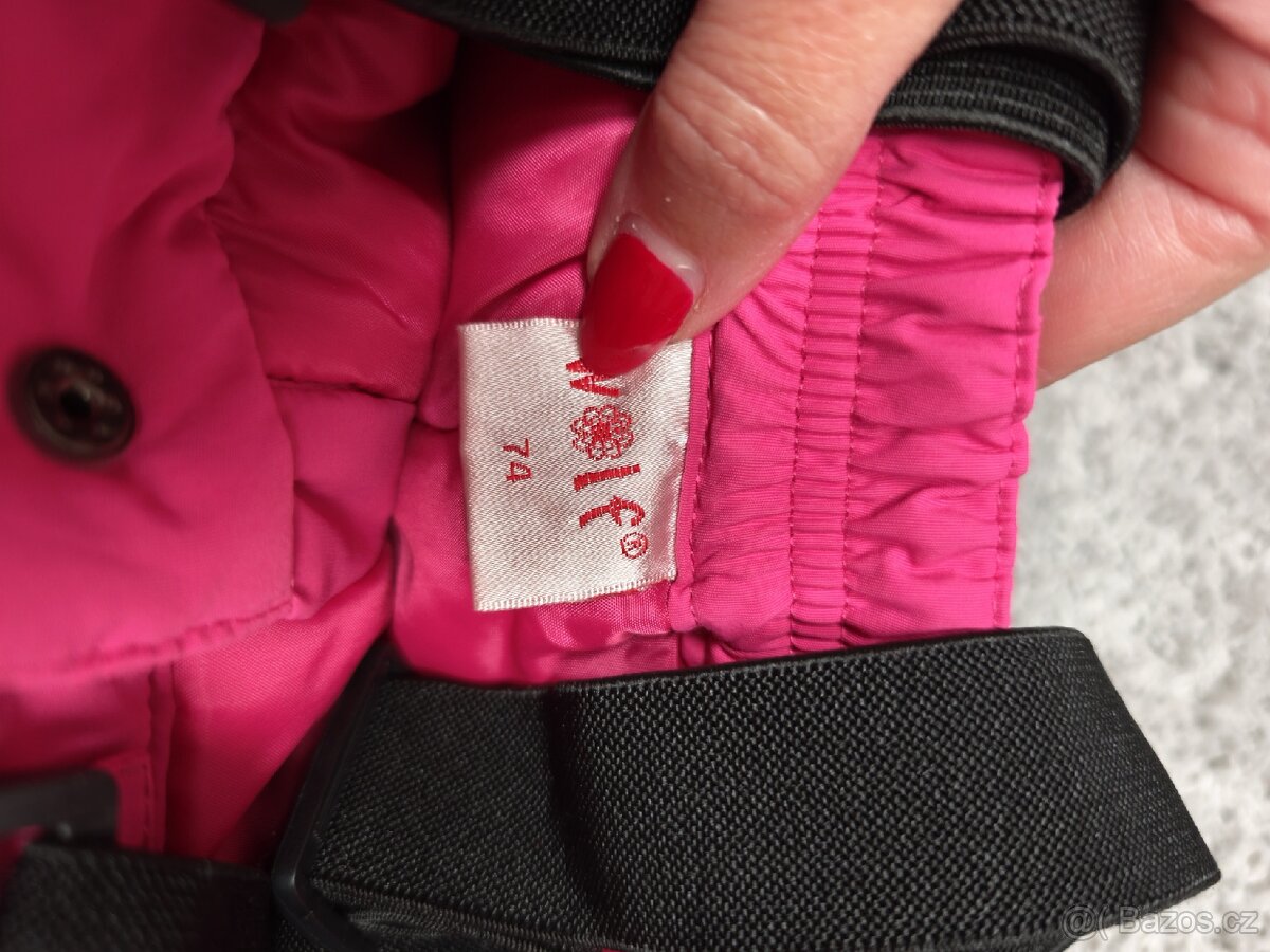 Oteplováky / kalhoty dívčí vel. 98, Wolf - 4