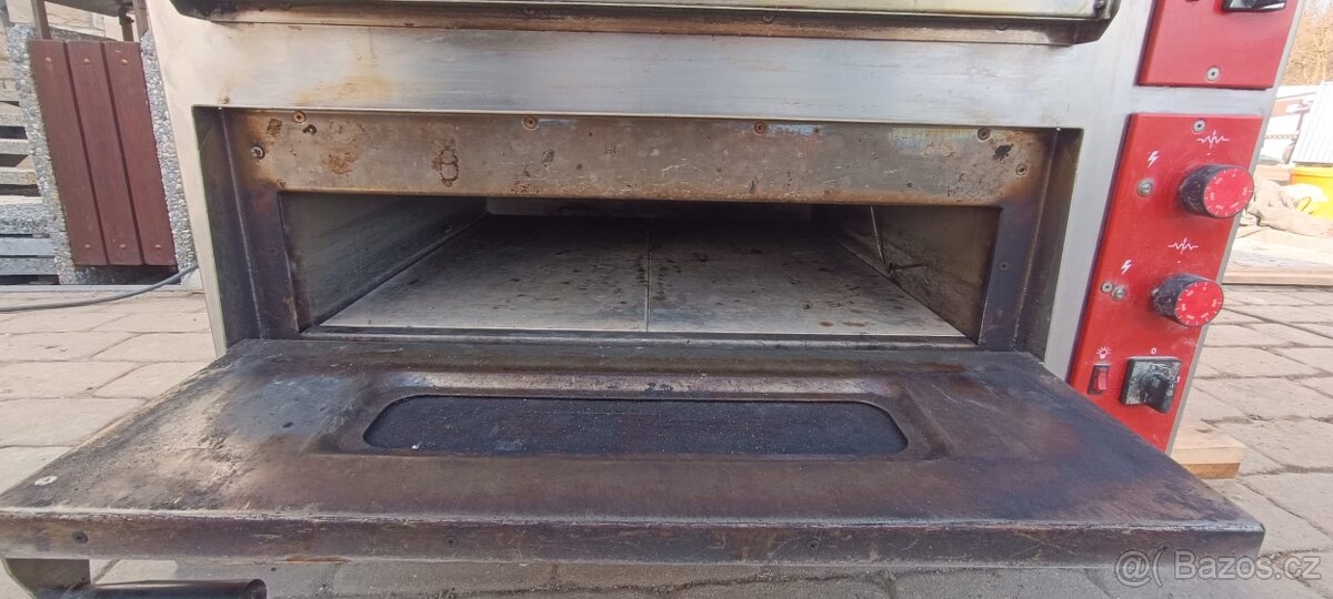 Profesionální dvojitá pec na pizzu - 4