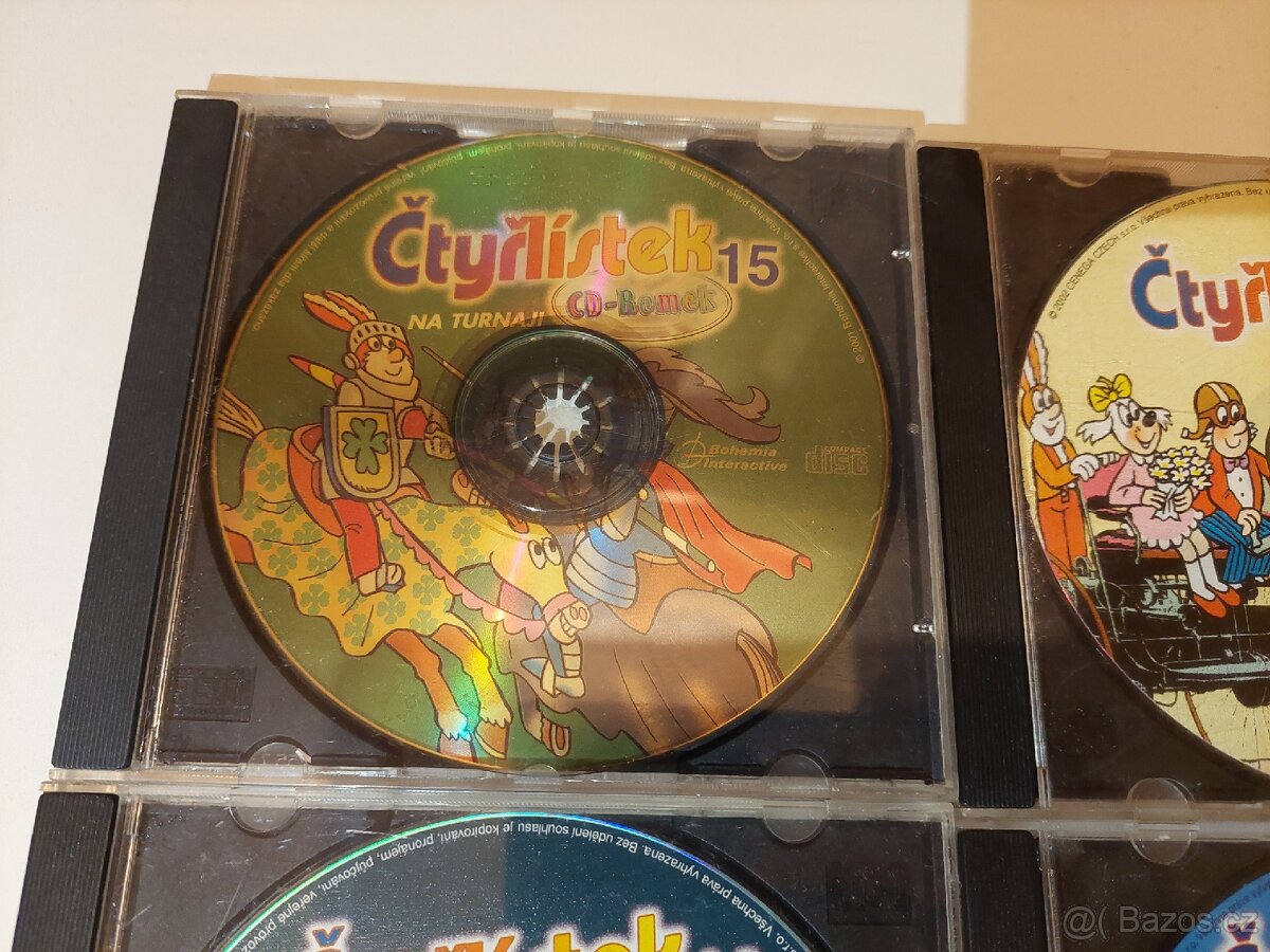 Hry Čtyřlístek CDromek - 4