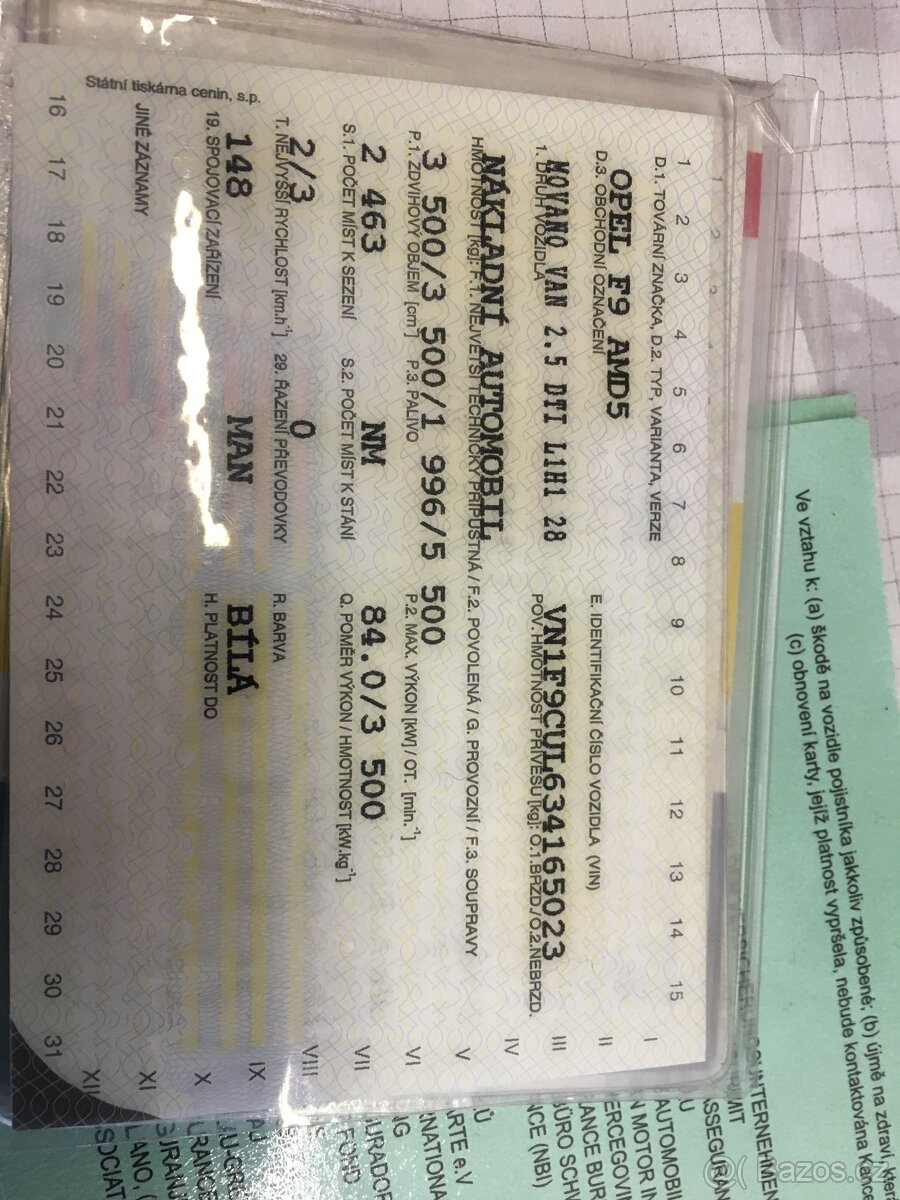 Prodám OPEL MOVANO - 4