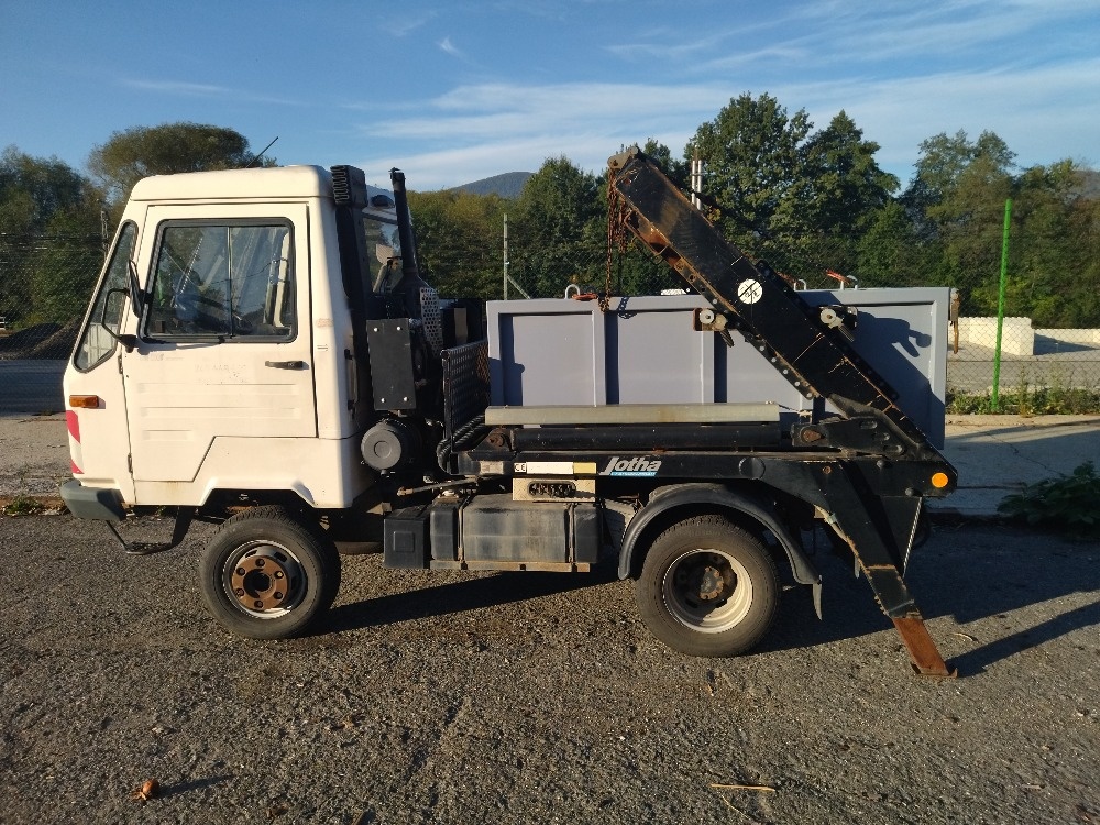 Multicar M26, teleskopický kontejner - 4