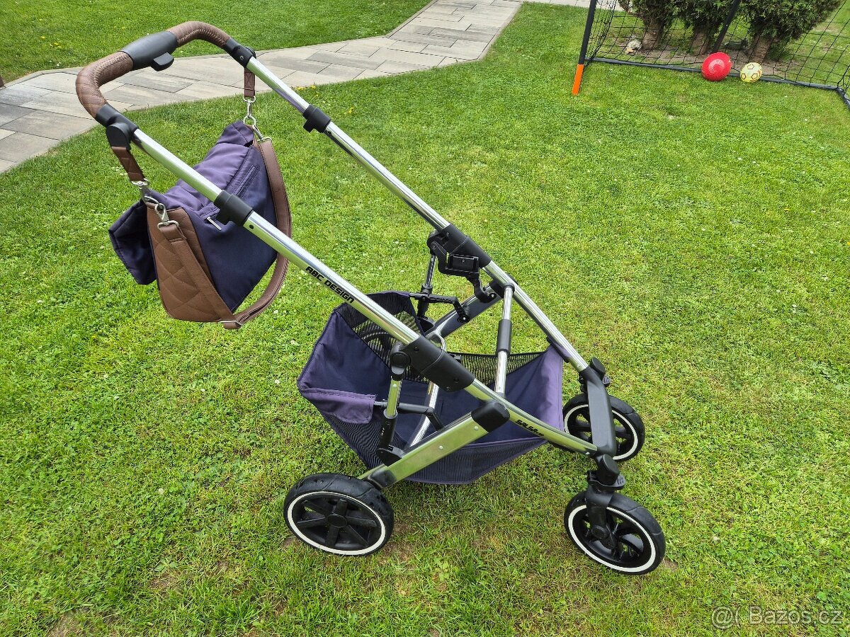 Kočárek ABC DESIGN Set Viper 4 2021 NAVY BLUE - 4