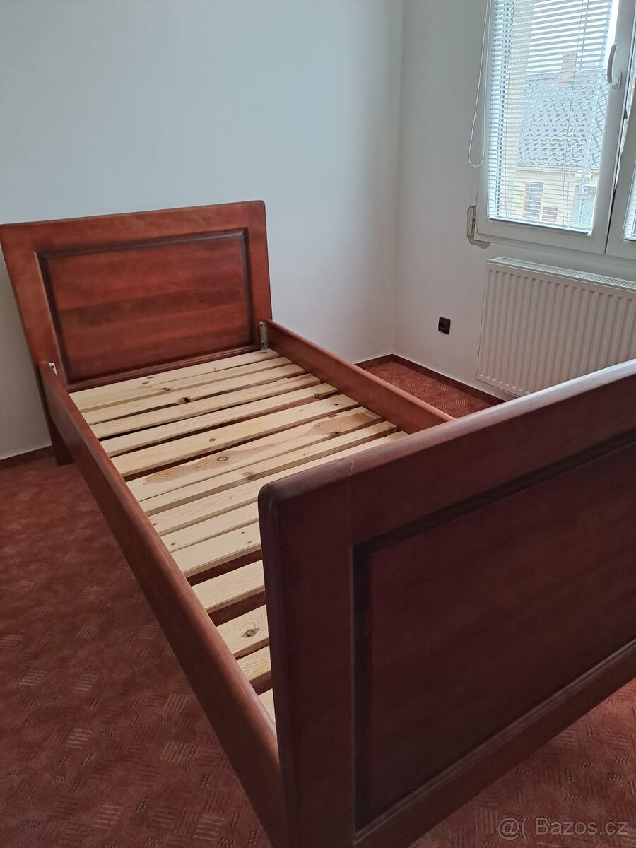 Masivní XXXL dřevěnou postel - 4
