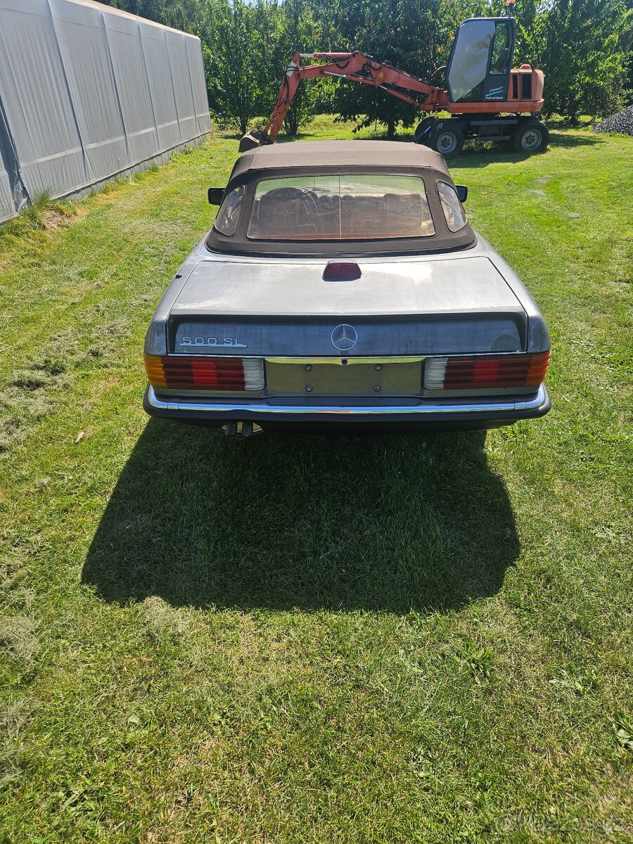 mercedes 500sl r107 - 4