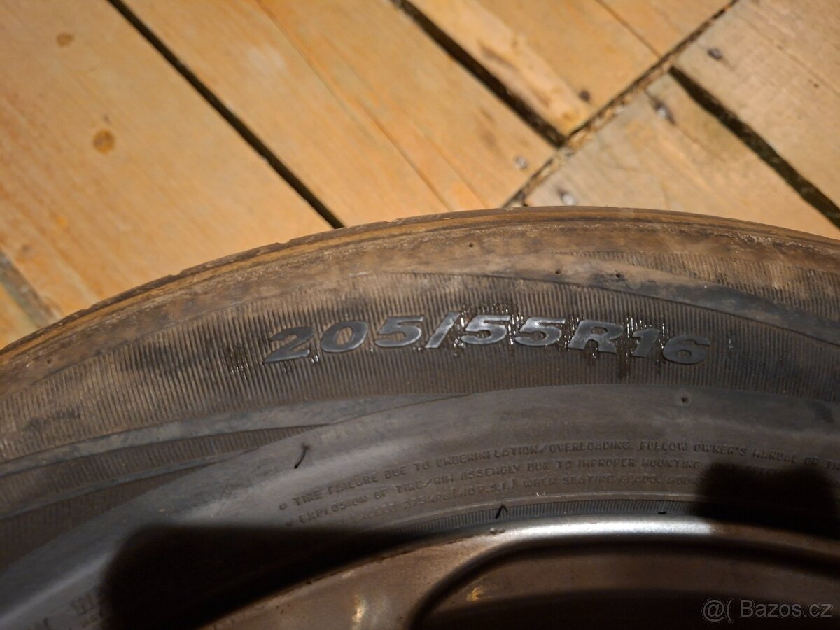 Letní gumy Škoda s diskem - 4