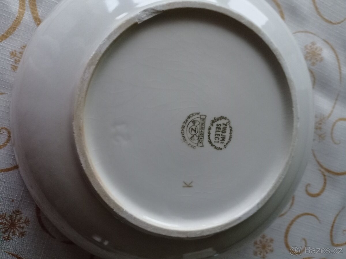 Retro miska a talíře - 4