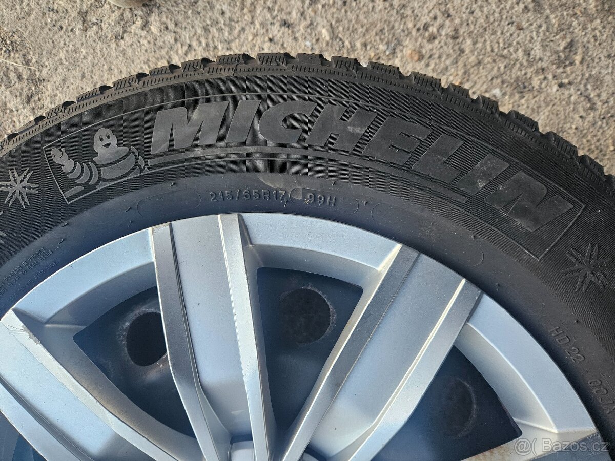 Zimní sada 6,5x17 ET 38 215/65/17 Škoda Kodiaq Tiguan Q3 - 4