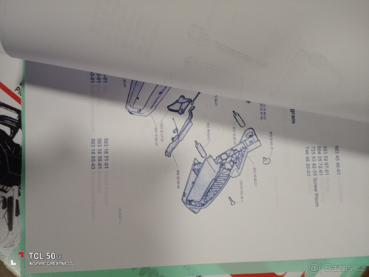 Jonsered 670. Katalog náhradních dílů - 4