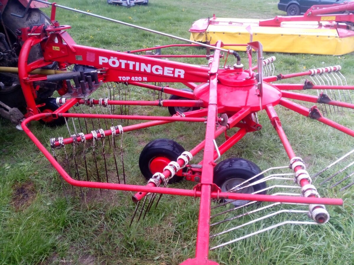 Nahrabovač, shrnovač sena a píce POTTINGER - 4