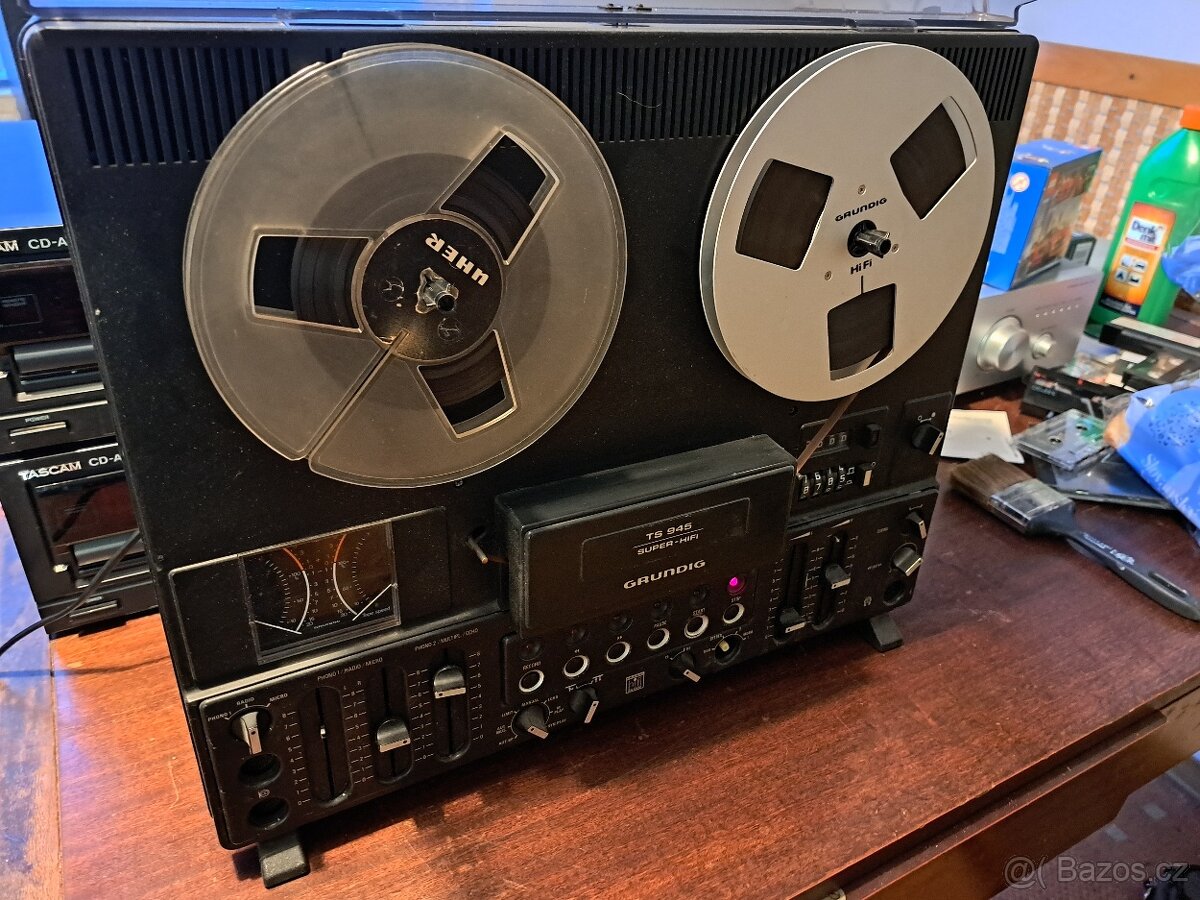 Kotoučový magnetofon Grundig TS945 - na opravu - 4