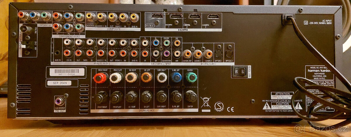 7.1 Receiver Harman Kardon AVR 160+DO+manual - 4