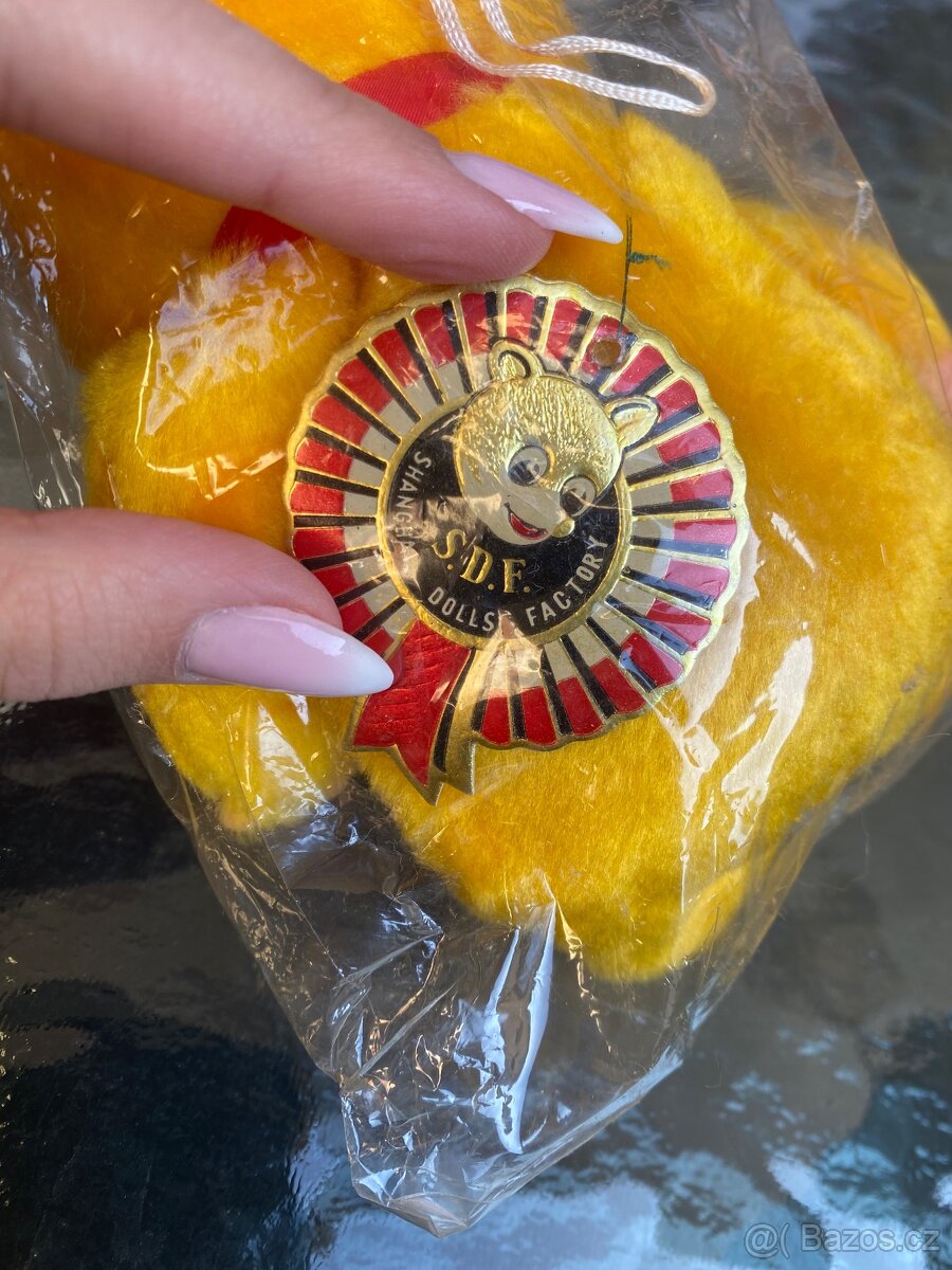 Mončičák 16cm žlutý - 4