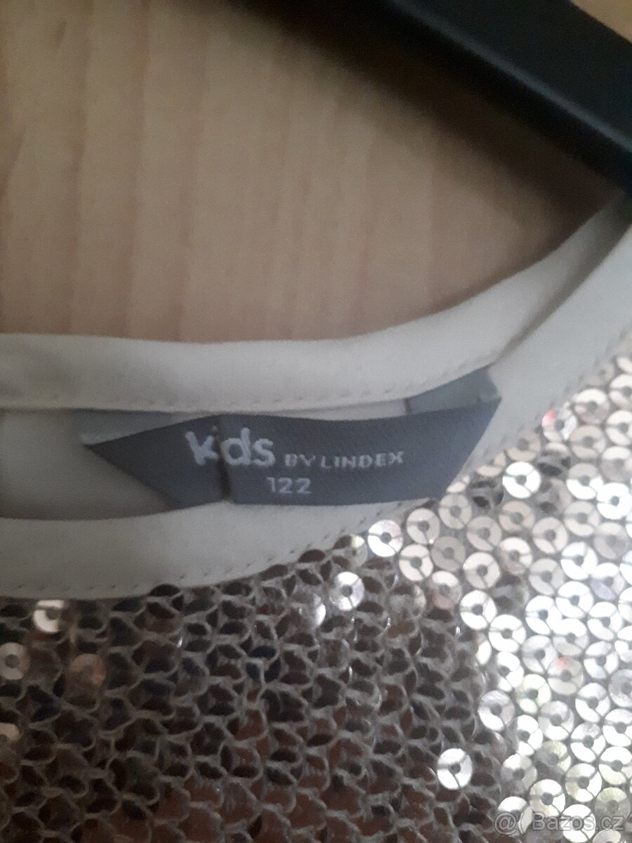 dívčí šaty Lindex vel. 122 - 4