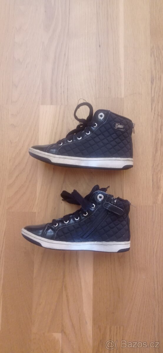 Geox kotníkové boty na zip - 4