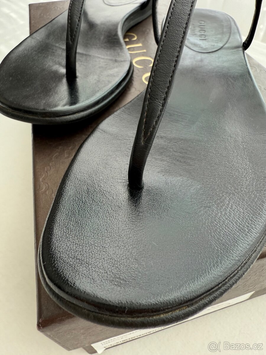 Gucci kožené sandály 36 - 4