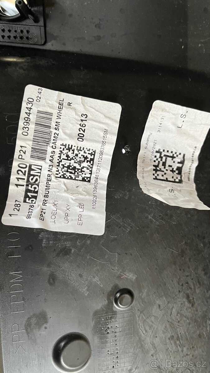 Zadní nárazník Peugeot 208 - 4