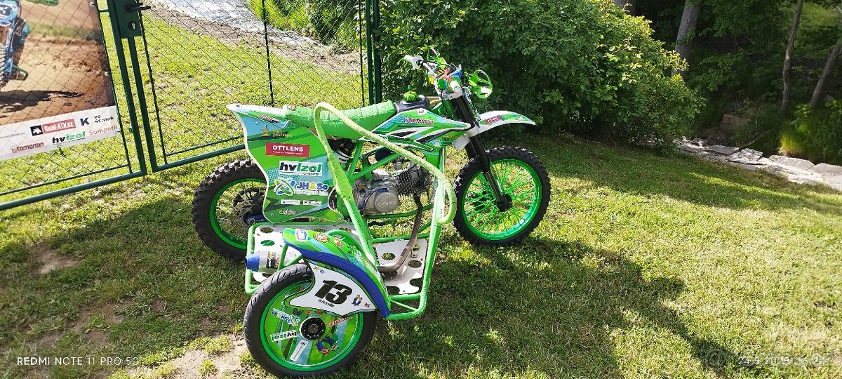 Dětská sajda stomp140ccm