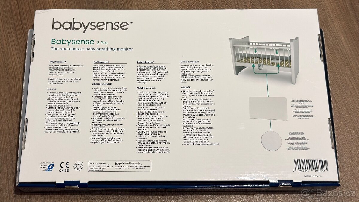 Monitor dechu Babysense 2 Pro - 4