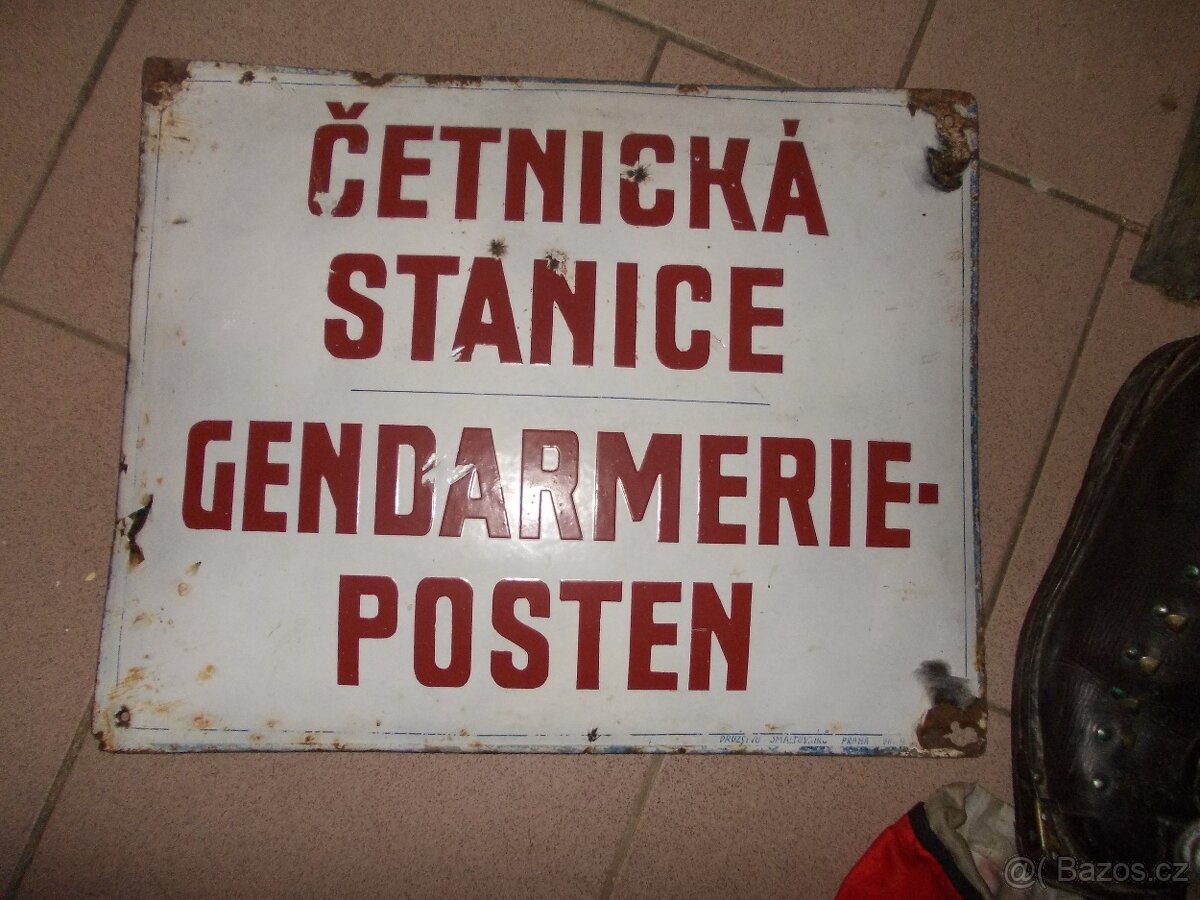 UNIFORMY HELMY ČETNÍK POLICIE ŽANDÁR - 4