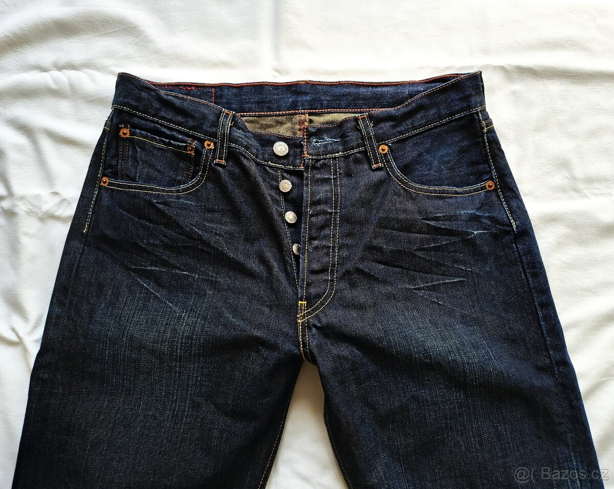 Pánské džíny - LEVIS® 501, vel. 33 x 30 - 4