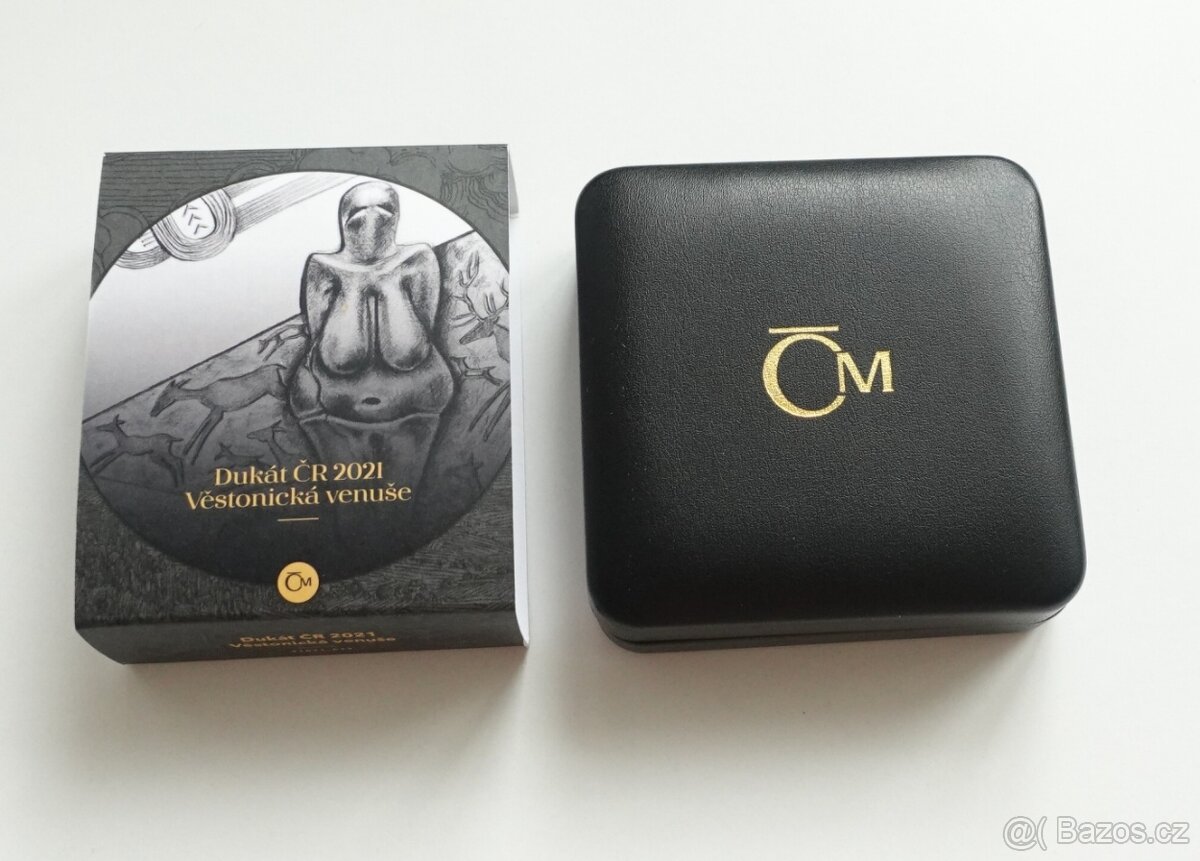 zlatýDukát ČR 2021 - Věstonická venuše proof - 4