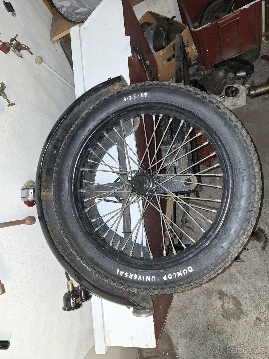 Ariel V.B.600 sidecar 1954 - 4