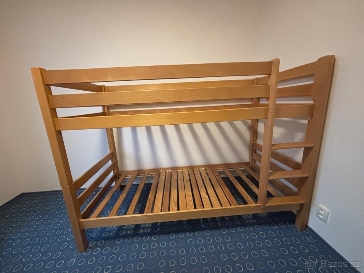 Dřevěná poschoďová postel - 4