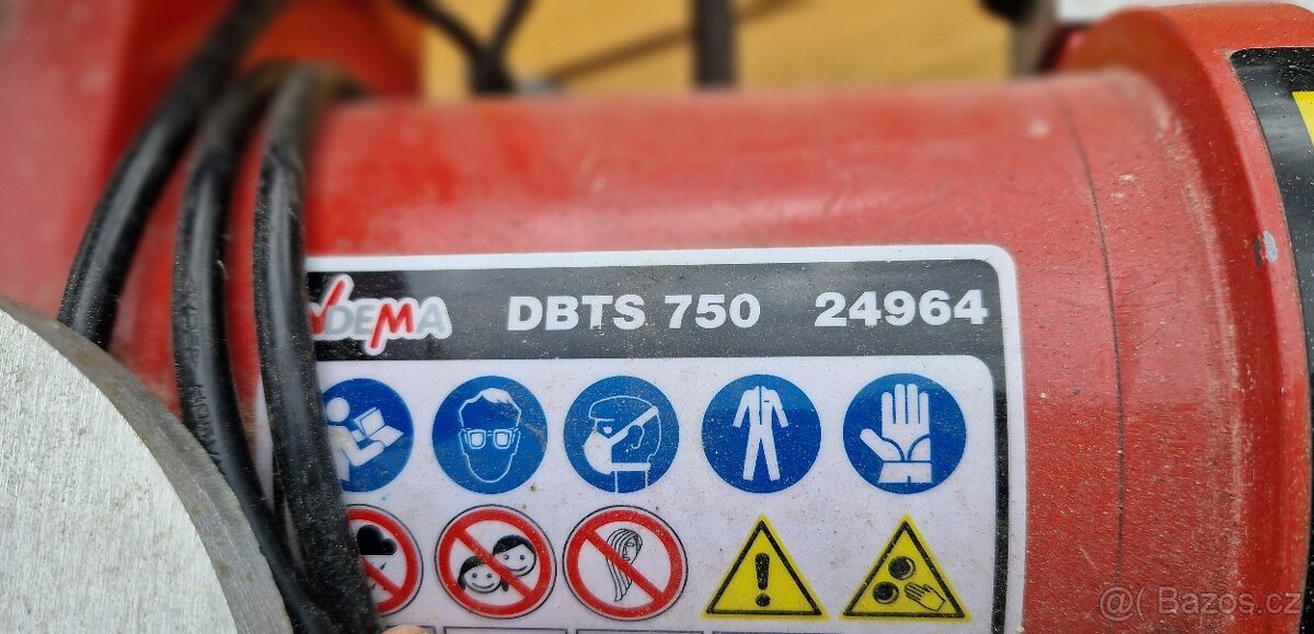 DEMA Pásová a desková bruska DBTS 750 - 4