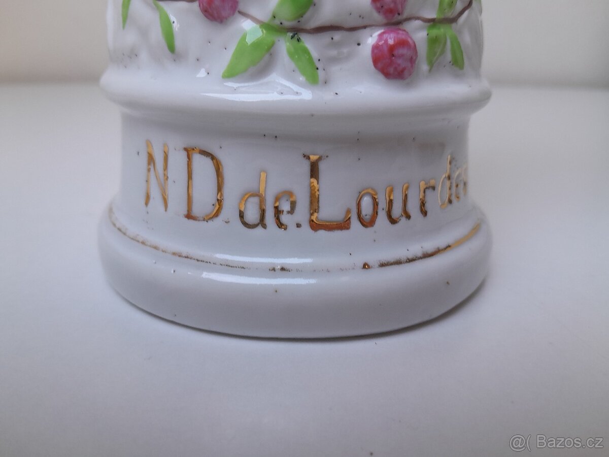 Keramická soška N.D. de Lourdes - 4