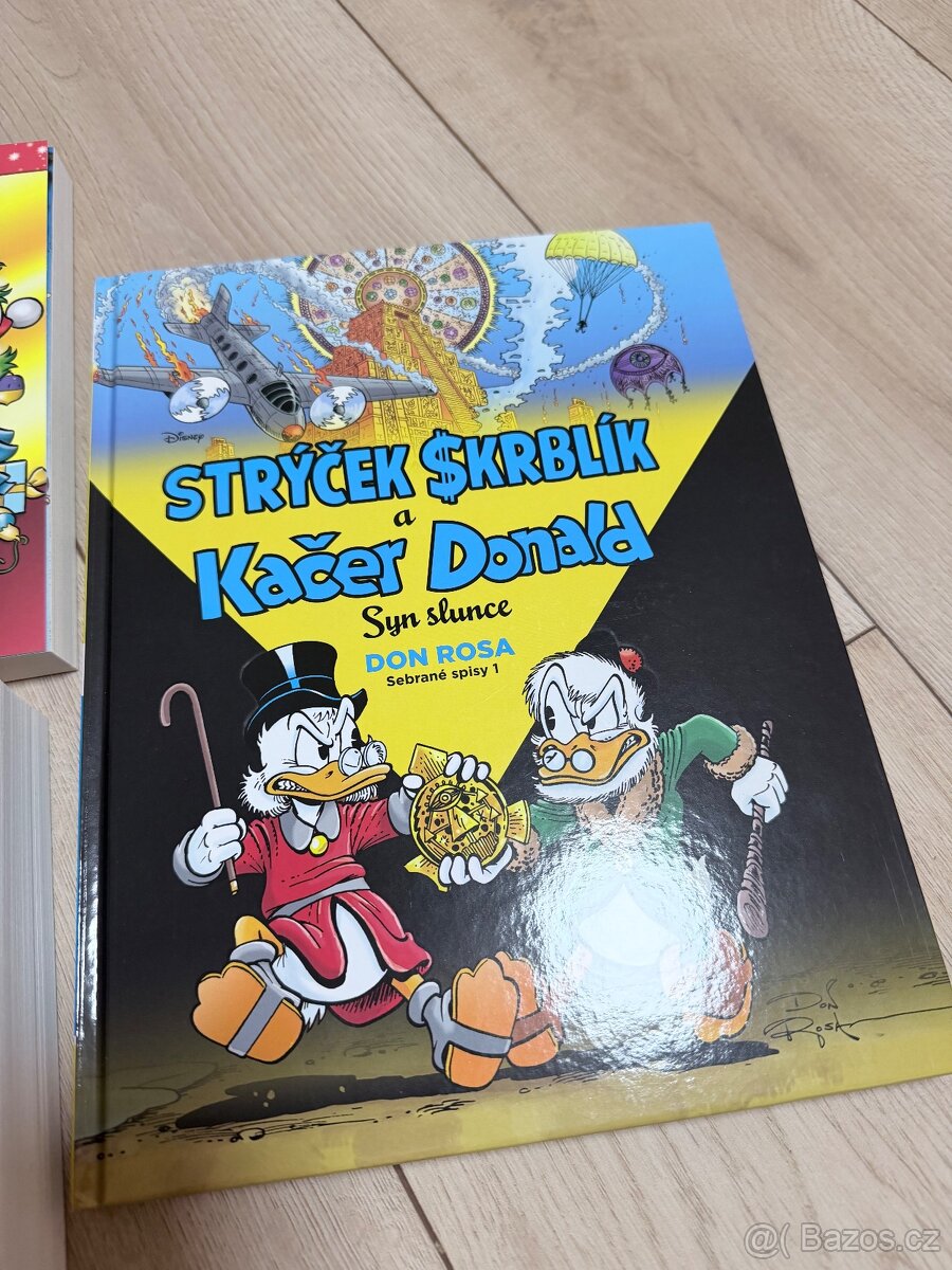 kacer donald syn slunce komiks - 4