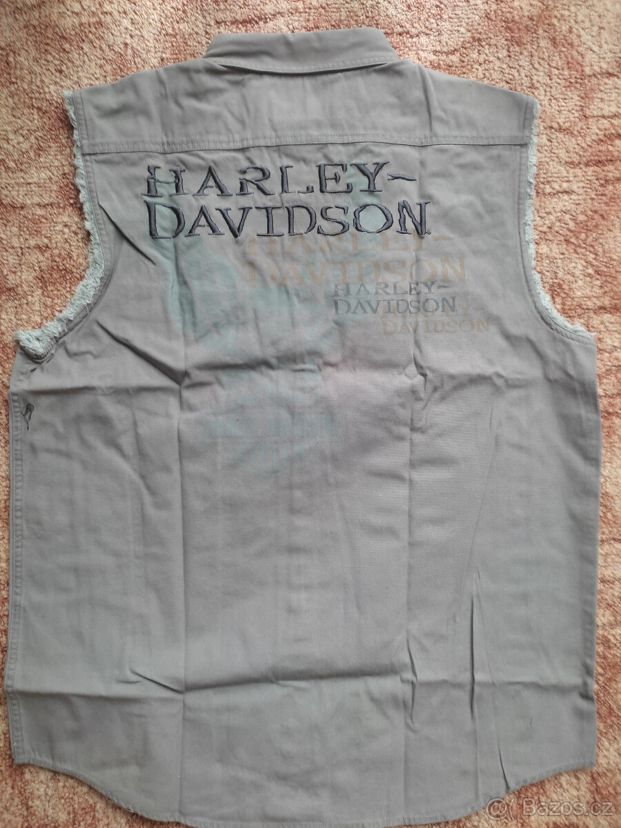 Pánská vesta Harley-Davidson Blowout – NOVÁ - 4
