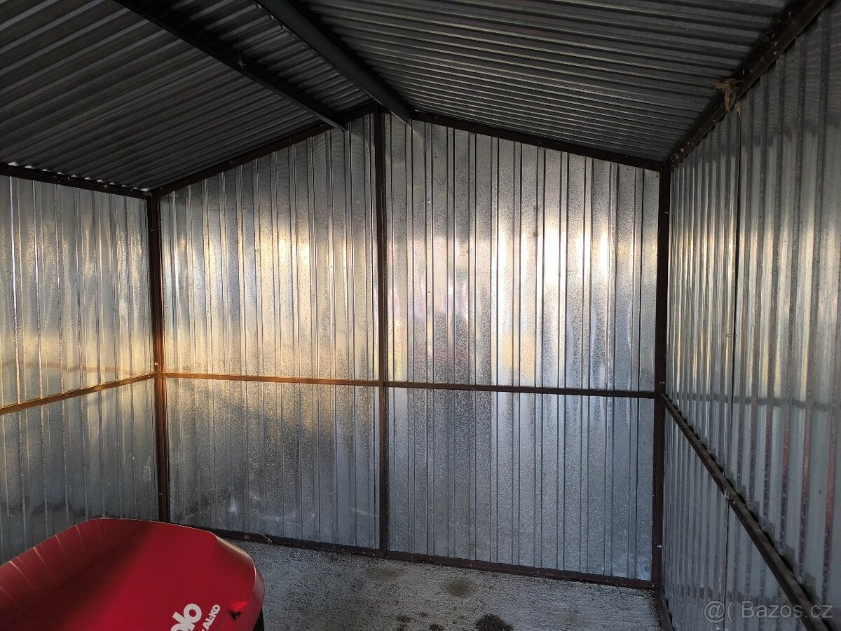 Plechová garáž 3x5m. - 4