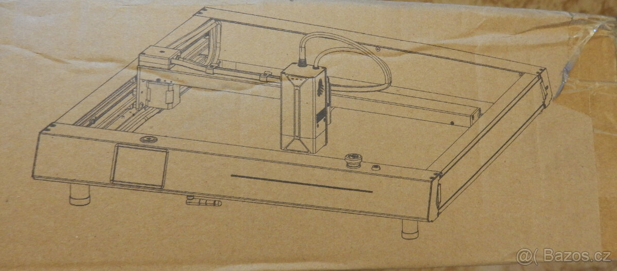Gravírovací laser stroj Algo ALM-20BD 22W - 4