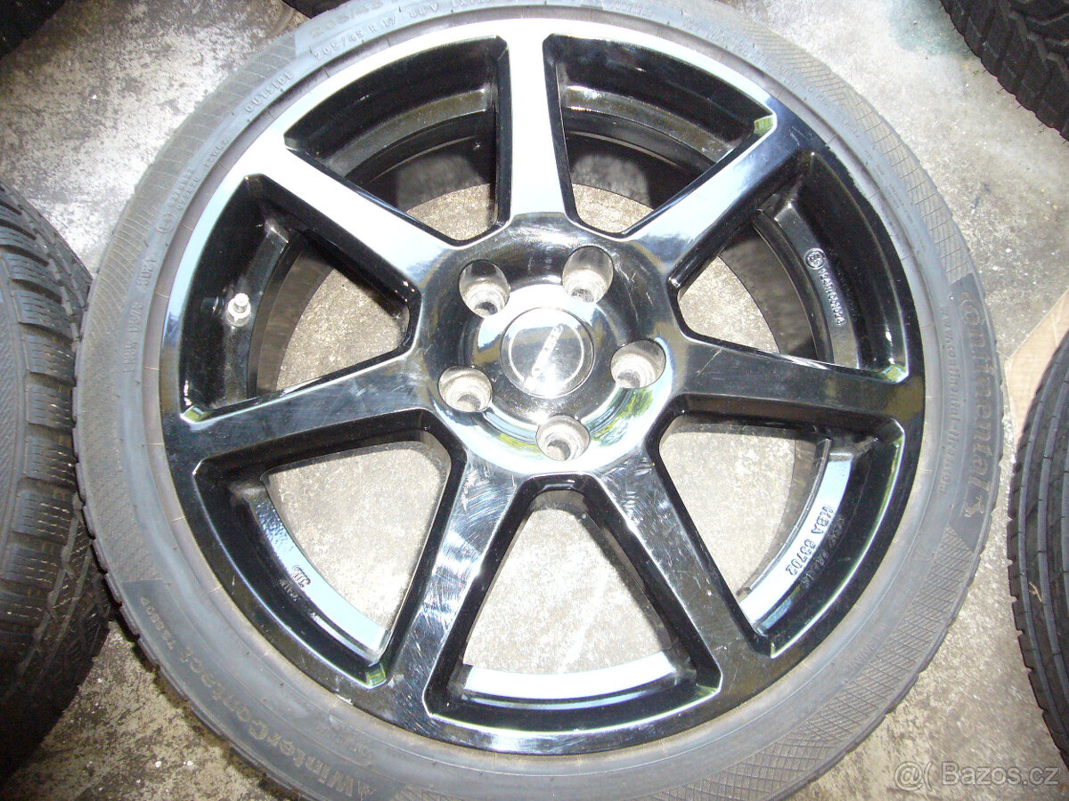 ZIMNÍ ALU KOLA MINI COOPER-VW-ŠKODA-AUDI 17" 5x112 " 7" - 4