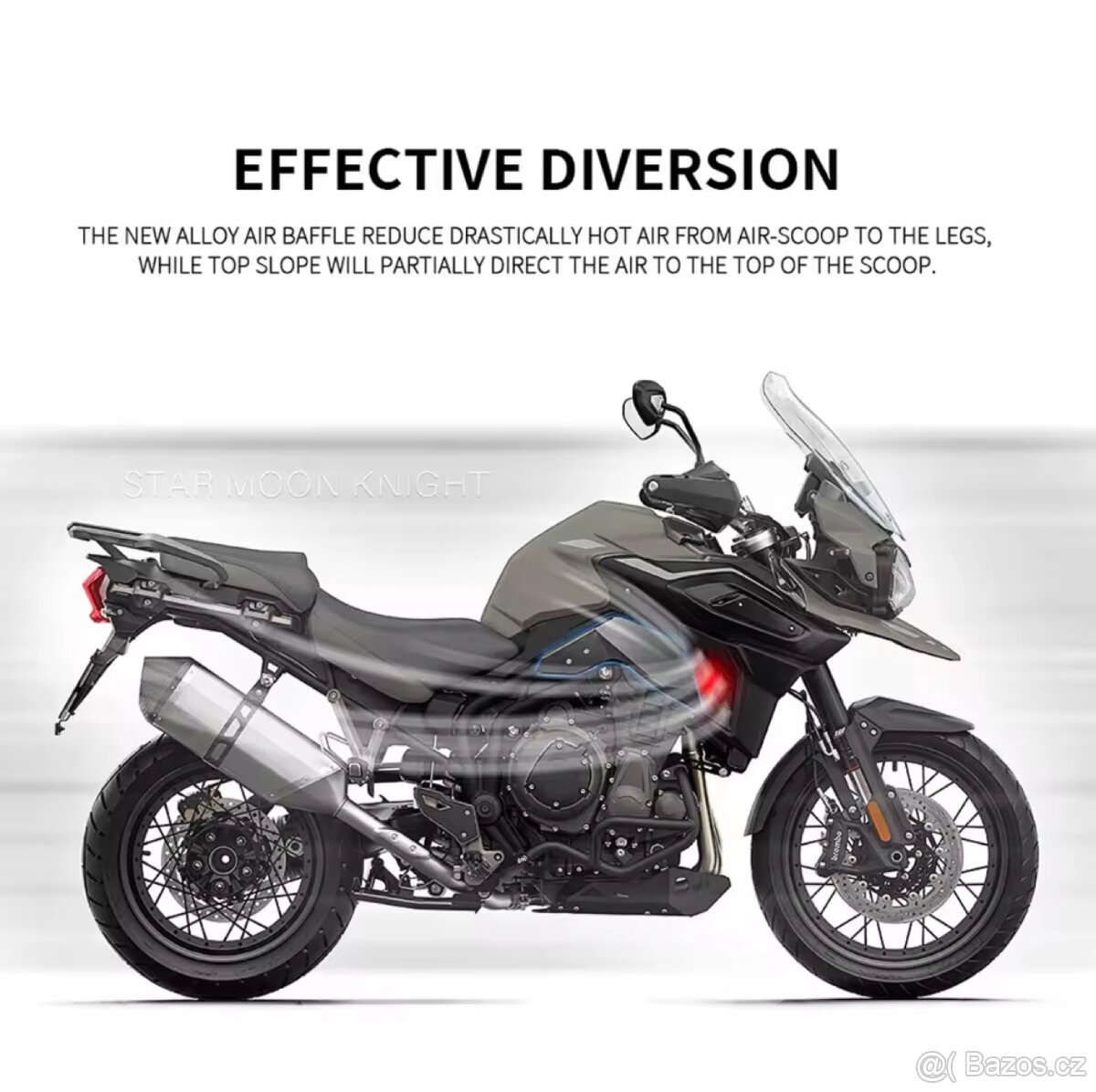 Prodám deflektor pro odvod tepla Triumph Tiger 1200 2018 - 4