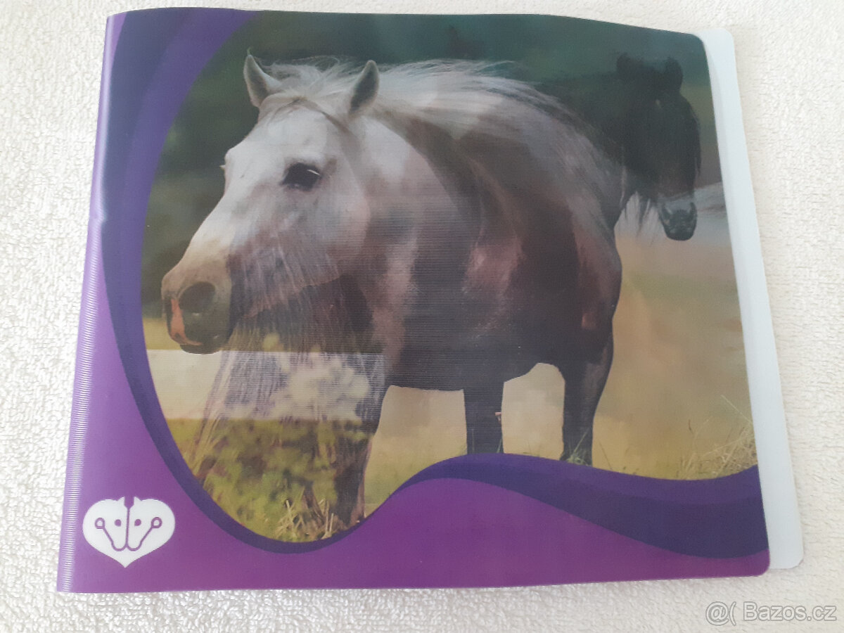 Album na kartičky koní + 40 kartiček - 4