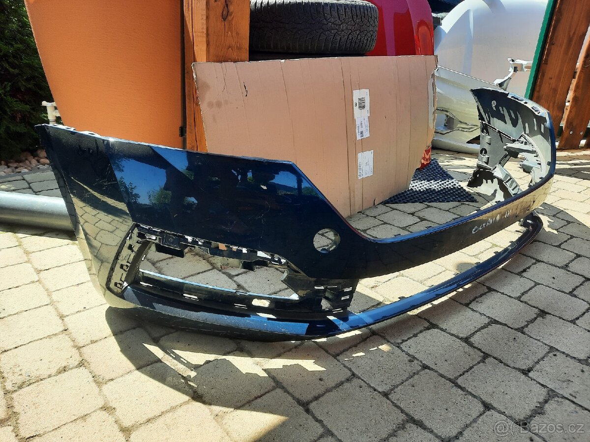 Škoda Octavia lV - kapota + nárazník - 4