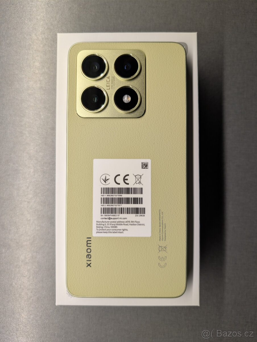 XIAOMI 14T 5G 12/256GB, NILLKIN CAMSHIELD, ZÁRUKA - 4