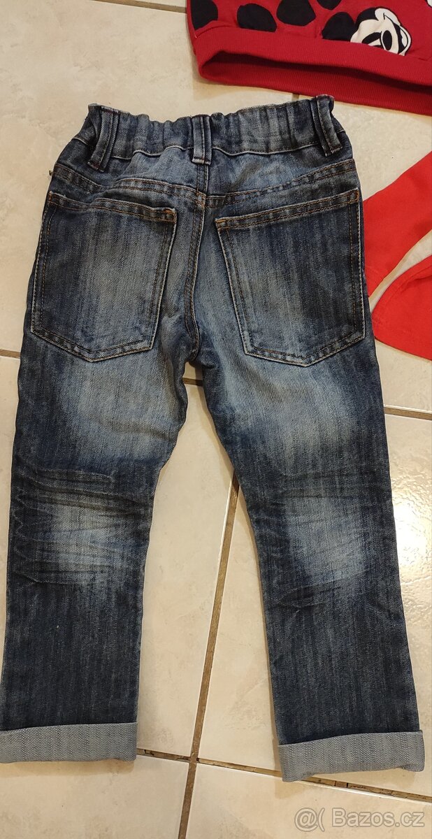 Klučičí setík - mikina, rifle, tričko - 4