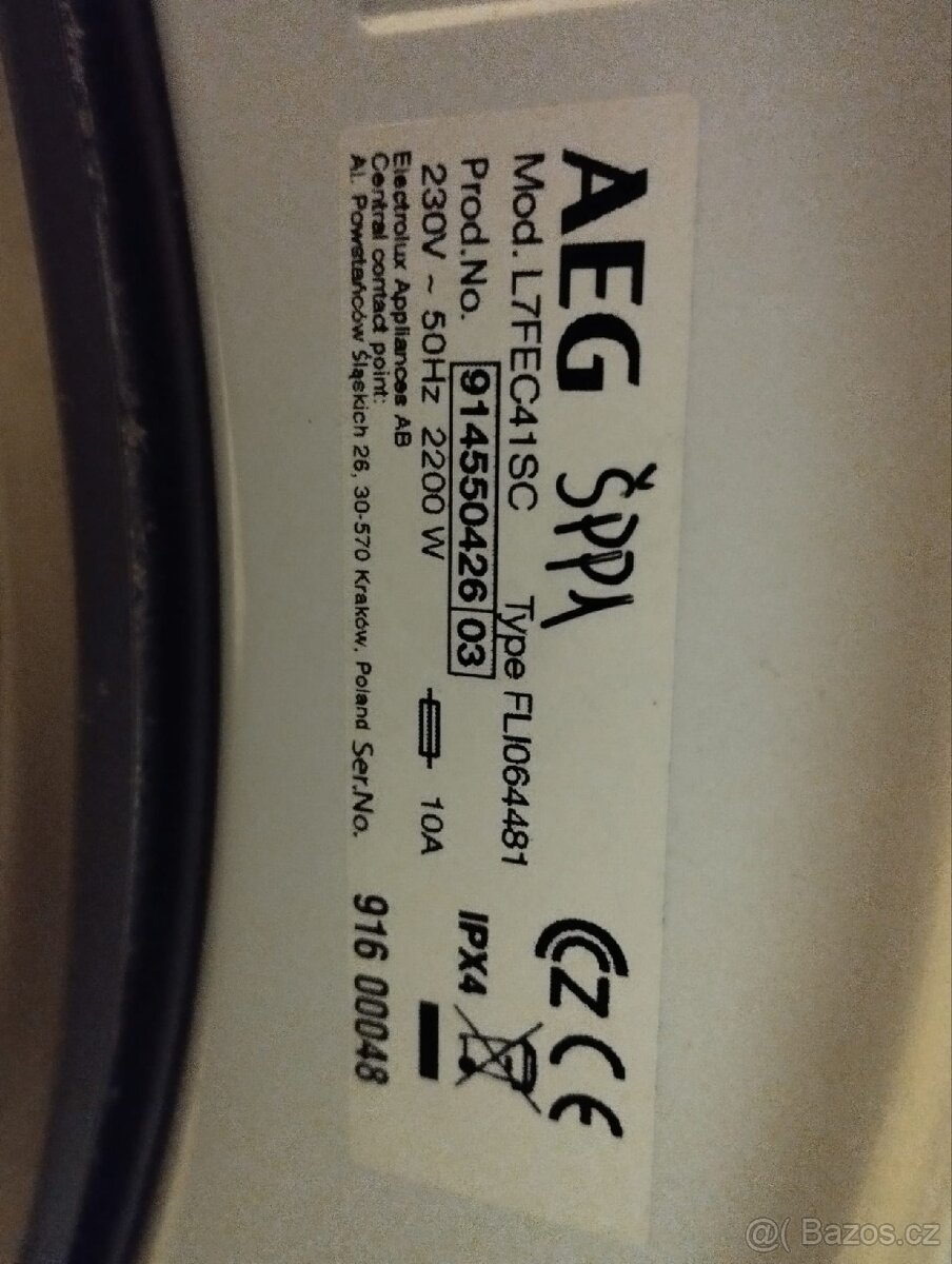 AEG pračka 10KG - 4