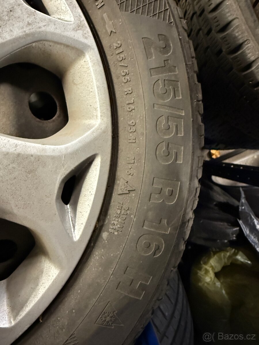 Plech.disky s pneumatikami Ford-zimní - 4