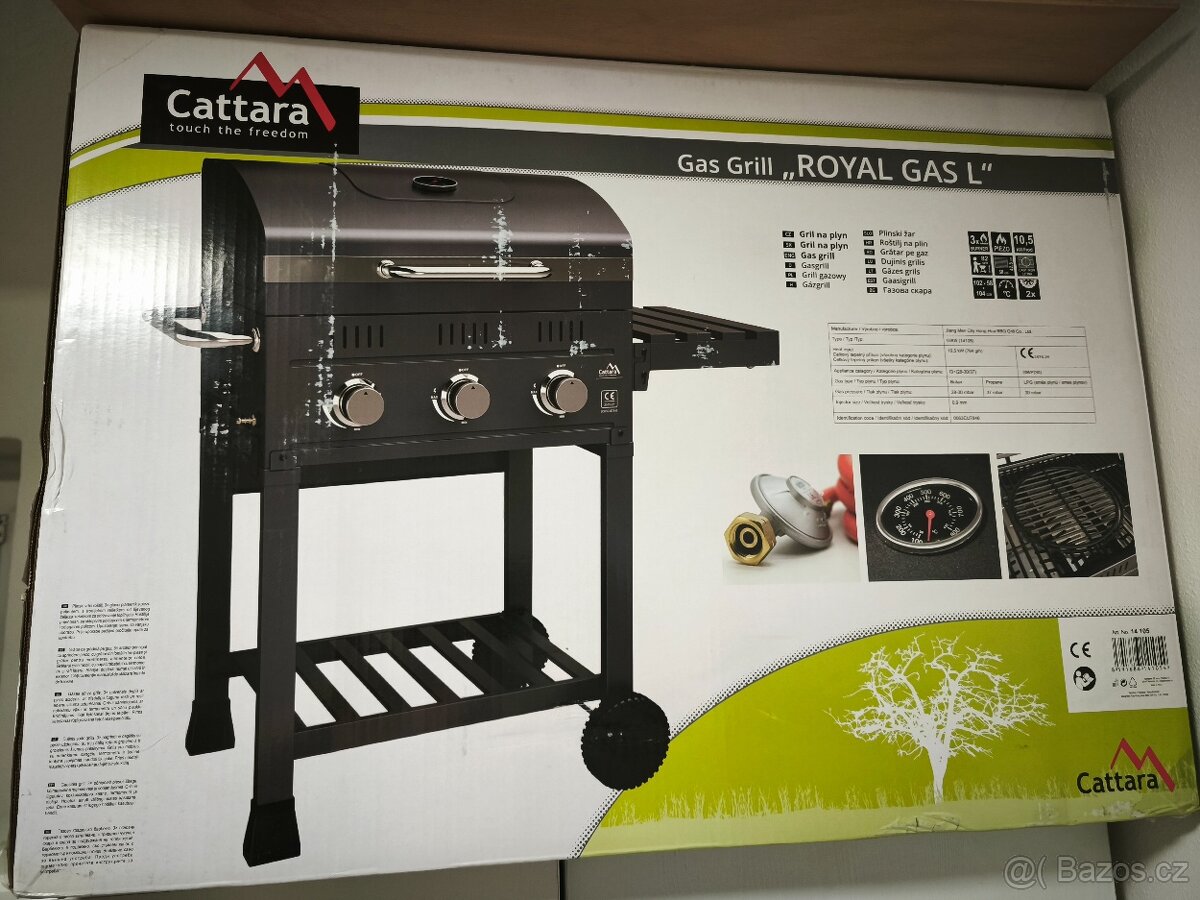 Gril plynový Cattara Royal - 4