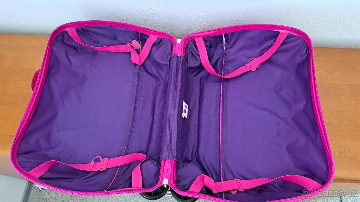 Dětský „vozící“ kufr – pěkný stav - 4