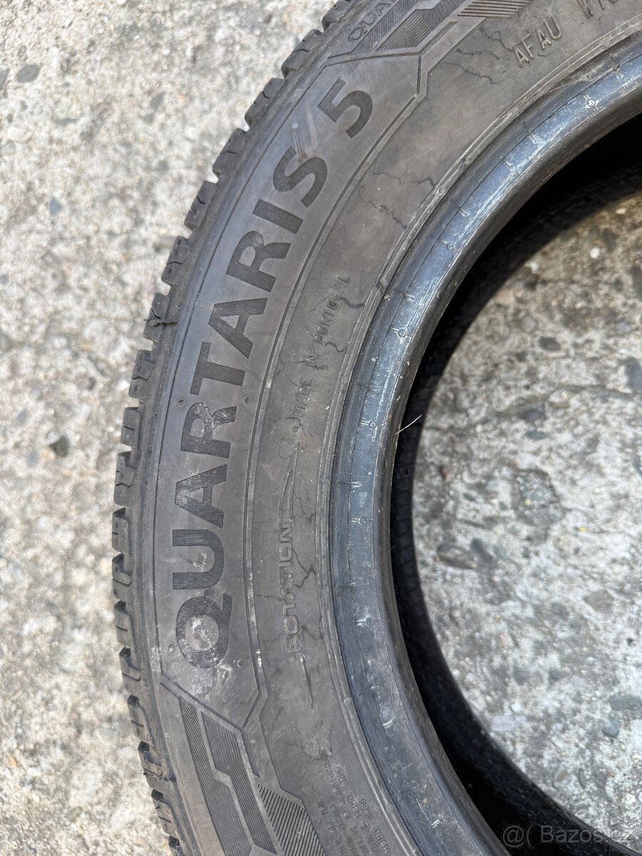 2ks celoroční 165/70/14 - Barum Quartaris 5 vzorek 6mm - 4