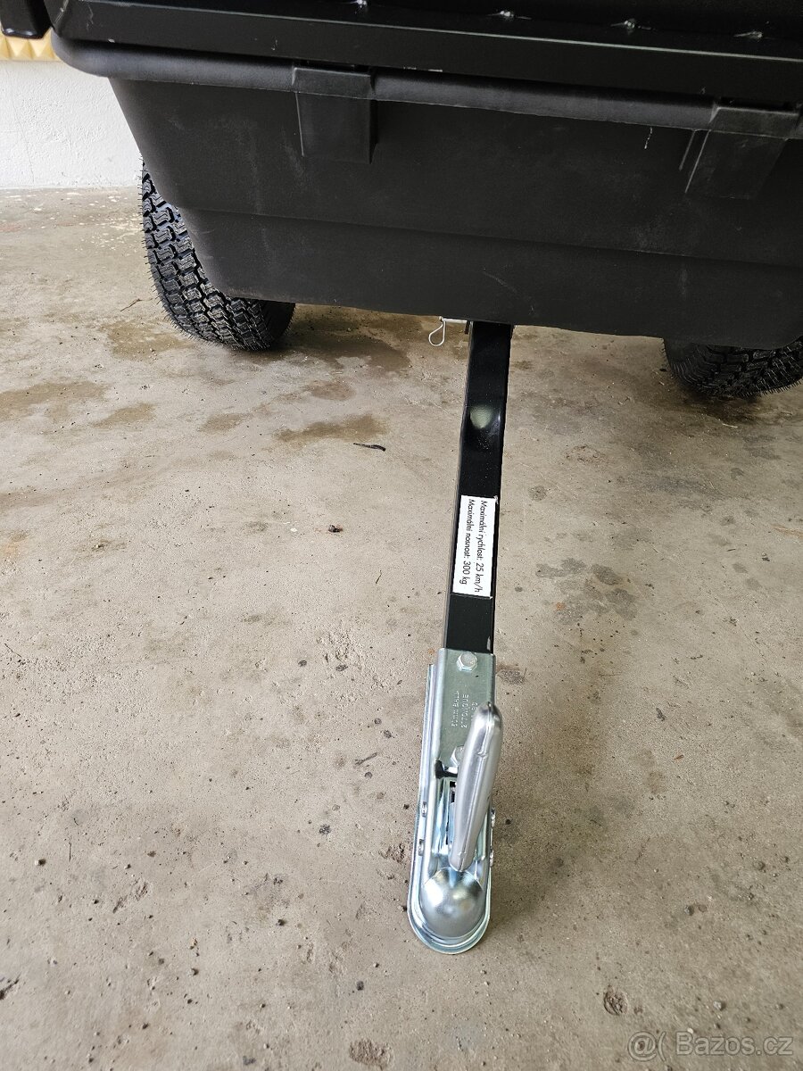 Sklopný vozík za čtyřkolku QuadKit FARMER II s bočnicemi