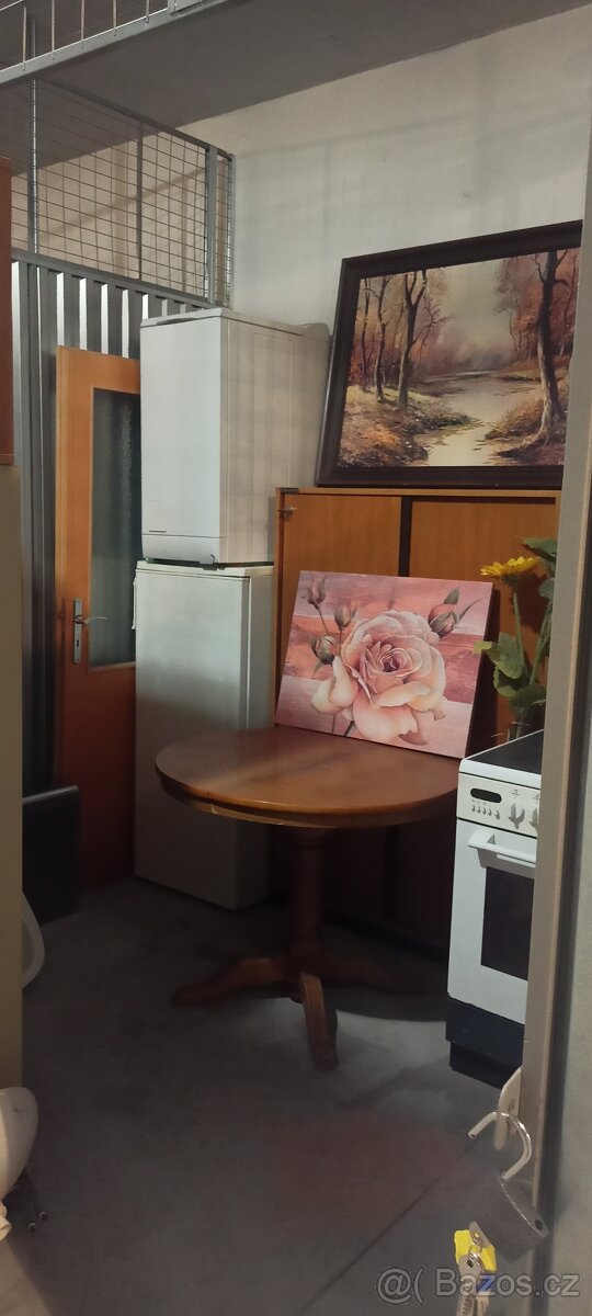 Dekorace, obrazy, zrcadlo v dřevěném rámu cca.110x50 - 4