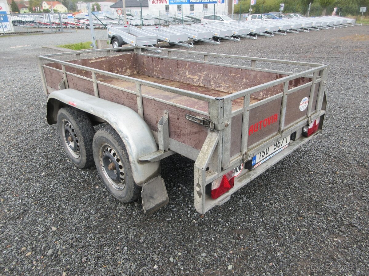 Bazarový dvouosý přívěs LPA N2 2,50x1,27/0,30 RE - 4